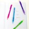 BAZIC 0.7mm Electra Sparkly Mechanical Pencil w/ Glitter Grip (4/Pk)